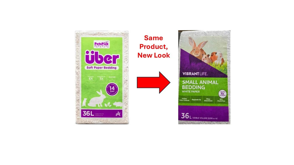 36L White Uber Pet Bedding, Hamster, Rabbit, Rat