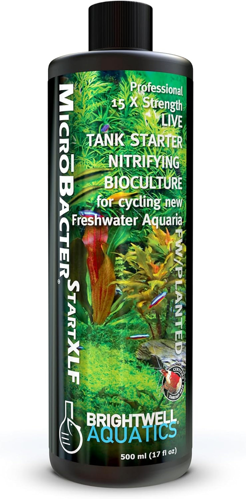 Microbacter Start XLF Freshwater Tank Starter, 500 Ml