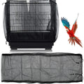 Universal Bird Cage Cover Shell Skirt Net Parrot Nylon Mesh Guard Net Cover Airy Cage Net Stretchy Skirt for round Square Cages