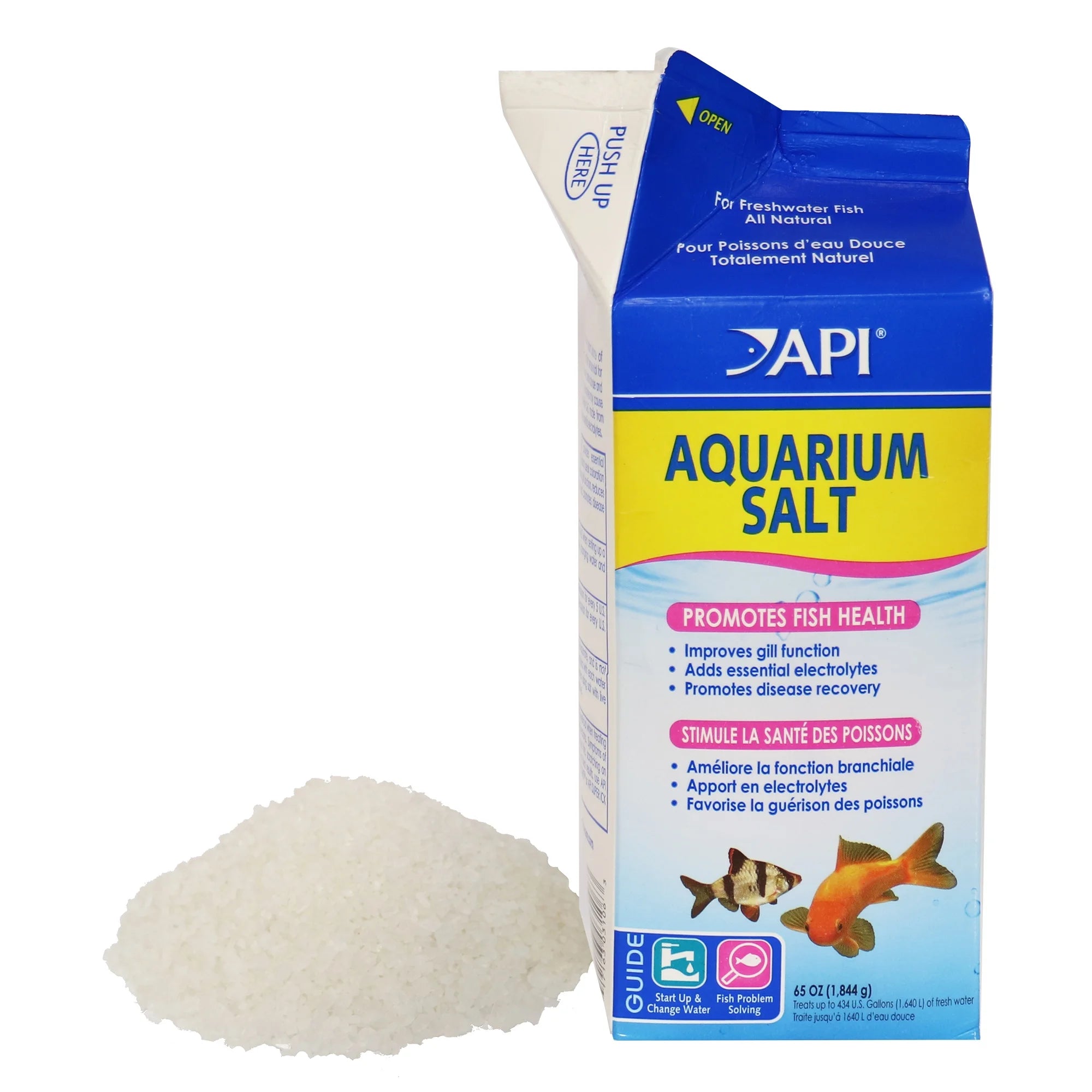 Aquarium Salt, Freshwater Aquarium Salt, 65 Oz