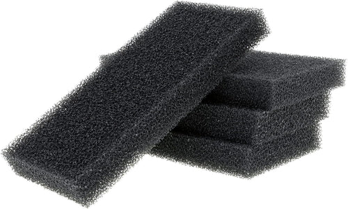 4 Pieces Aquarium Filter Foam Sponges Pad, Fish Tank Bio Sponge Coarse Sheet Filter Media Pad, Cut-To-Size Foam for Pet Filters (8X4X1 Inch 4 Pcs)