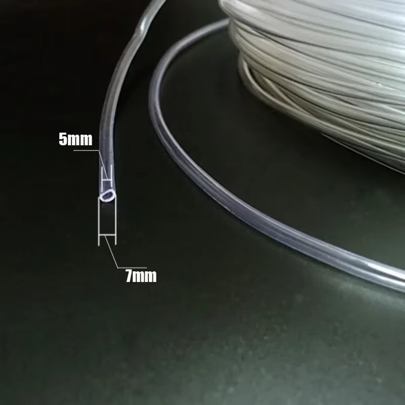 Aquarium Tube Reinforced 4*6Mm Transparent Aquarium Oxygen Pump Hose Air Bubble Stone Aquarium Fish Tank Pond Pump Tube Quality