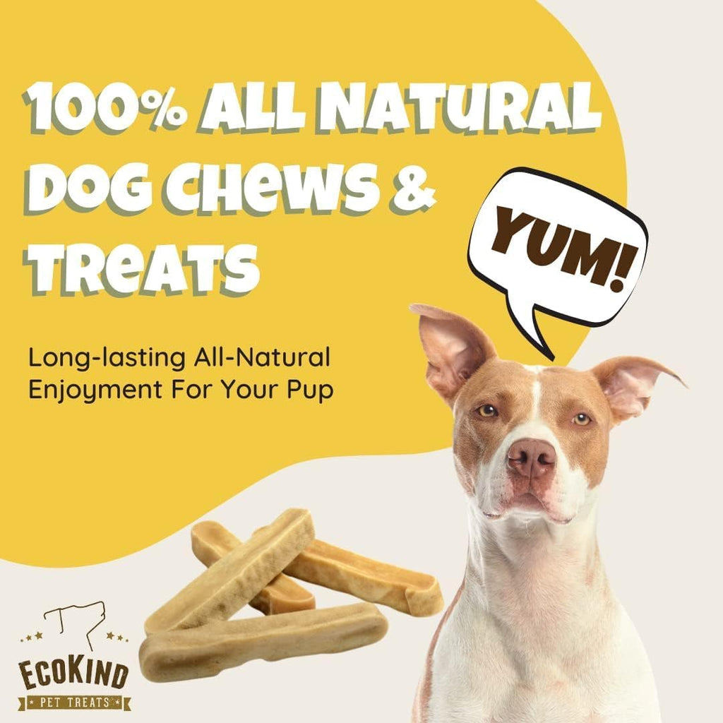 Bacon Flavor Gold Yak Chews for Large Dogs