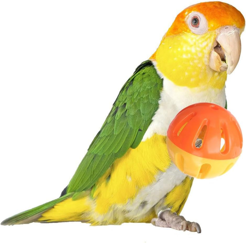 SB1055 Birdie Balls Bird Foot Toy, Medium Bird Size, 2" Diameter (4 Pack)