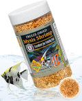 Freeze-Dried Mysis Shrimp - Premium Fish Food, Tropical Fish Food, Shrimp Food - Ideal for Freshwater and Saltwater Fish, Cichlids, Angels, Seahorses - 0.49 Oz (14G)