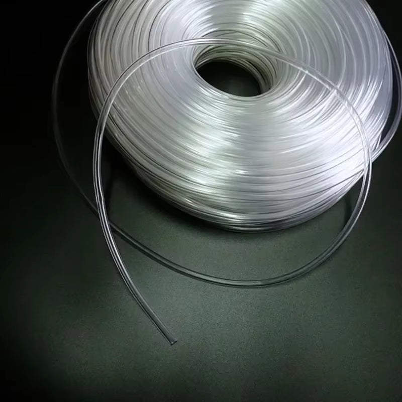 Aquarium Tube Reinforced 4*6Mm Transparent Aquarium Oxygen Pump Hose Air Bubble Stone Aquarium Fish Tank Pond Pump Tube Quality