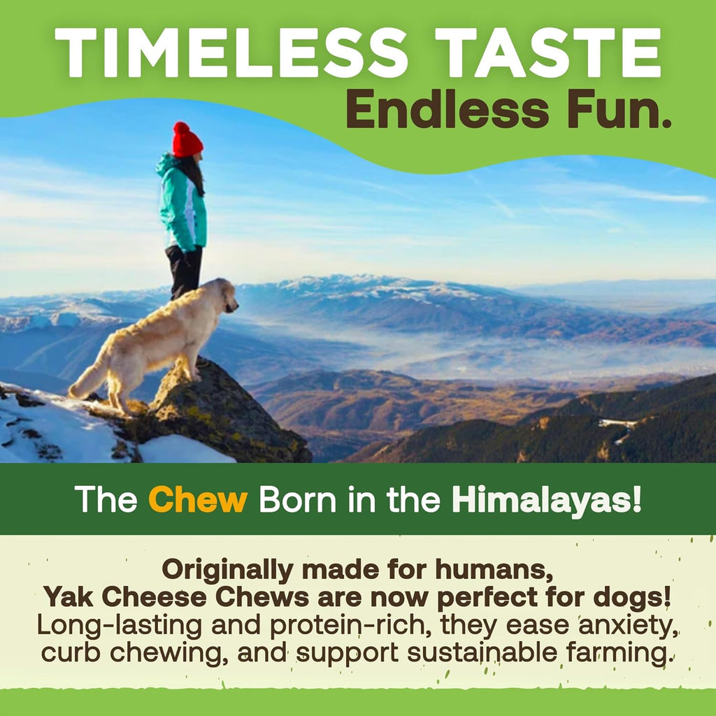 Gold Yak Chews for Small Dogs