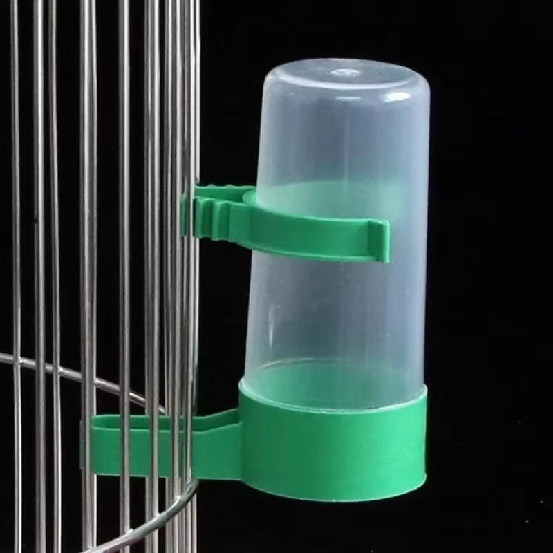 Water Dispensers for Bird Cages Bird Cups Bottles Sparrows Parrots Budgies Cockatiels and Lovebirds Feeder and Waterer
