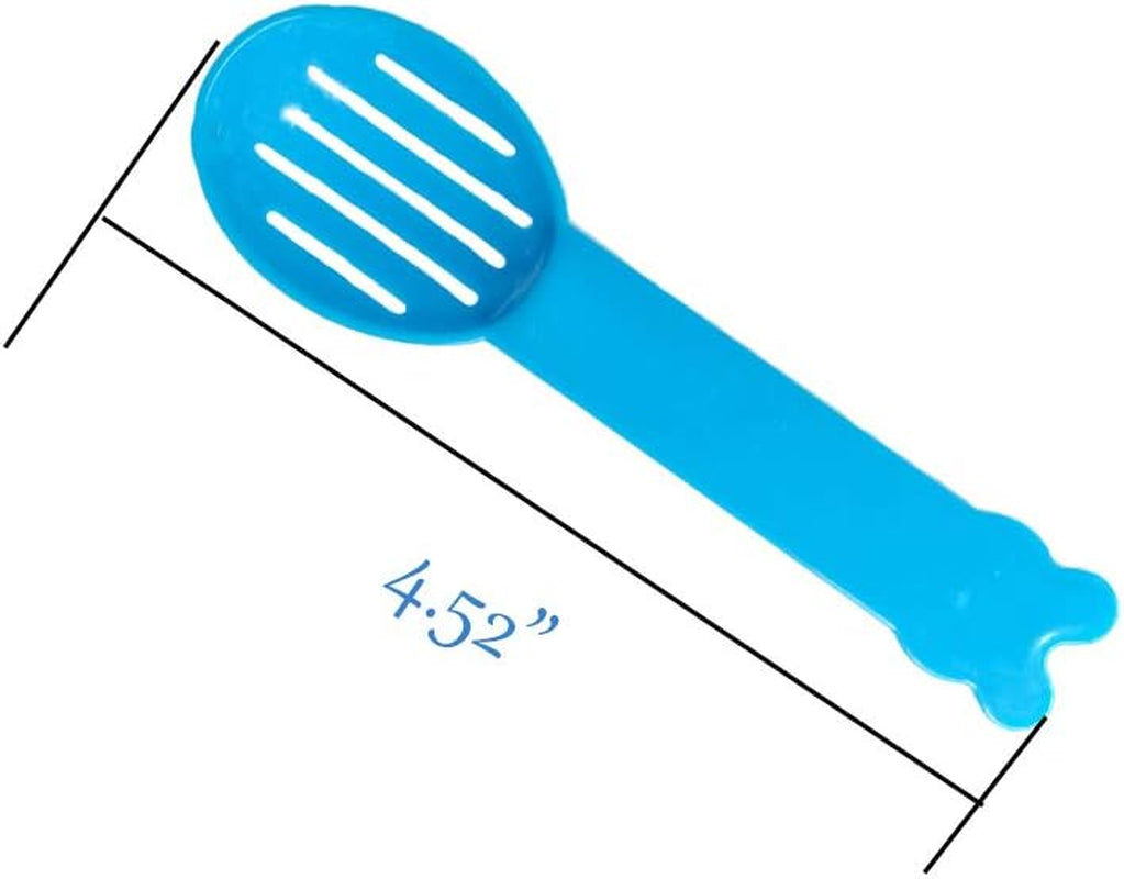 3 Pack Hamster Dustpan and Broom Set Mini Guinea Pig White Dancer Design Besom Chinchillas Sweeper Cavy Cage Clean Hedgehogs Scooper for Small Animal (Blue)