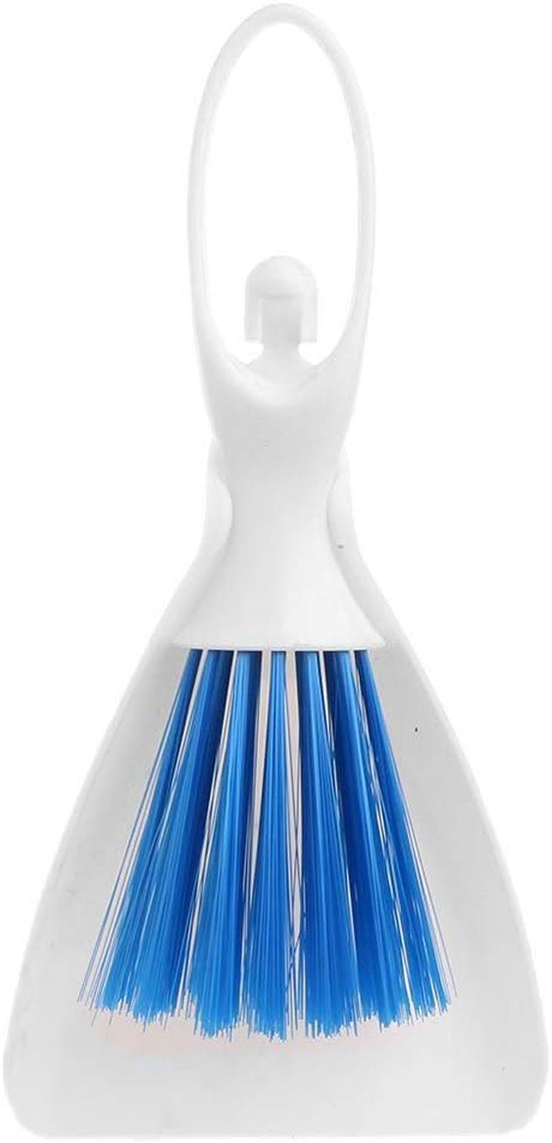 3 Pack Hamster Dustpan and Broom Set Mini Guinea Pig White Dancer Design Besom Chinchillas Sweeper Cavy Cage Clean Hedgehogs Scooper for Small Animal (Blue)
