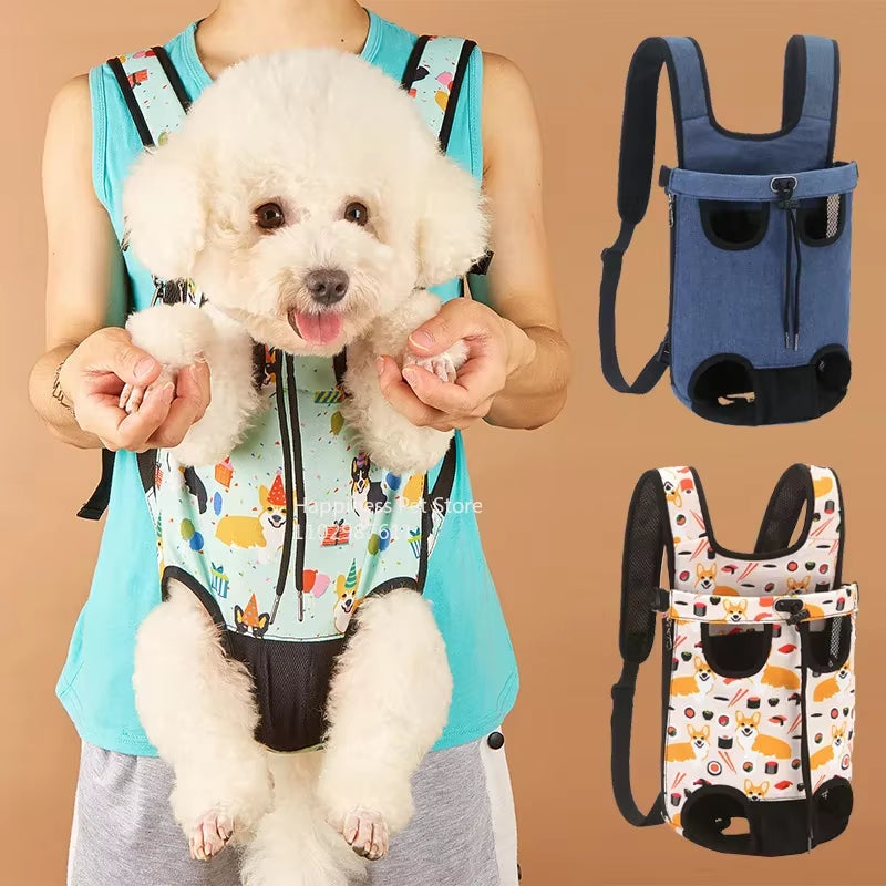 Pet Cat Dog Carrier Backpack Mesh Camouflage Outdoor Travel Products Adjustable Cat Dog Carrier Bag Pet Double Shoulder Backpack