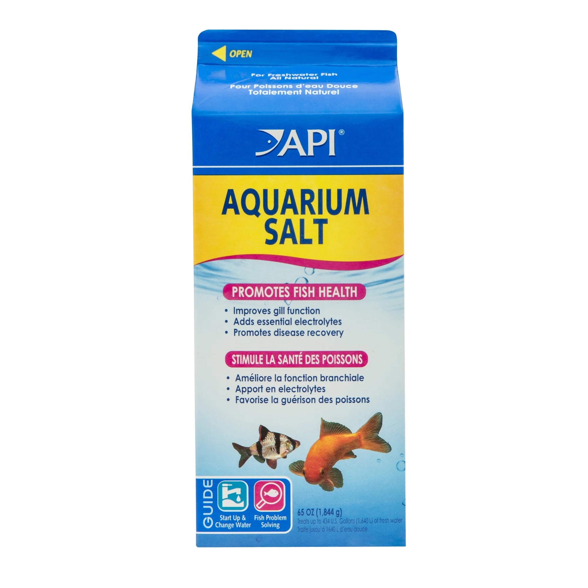 Aquarium Salt, Freshwater Aquarium Salt, 65 Oz