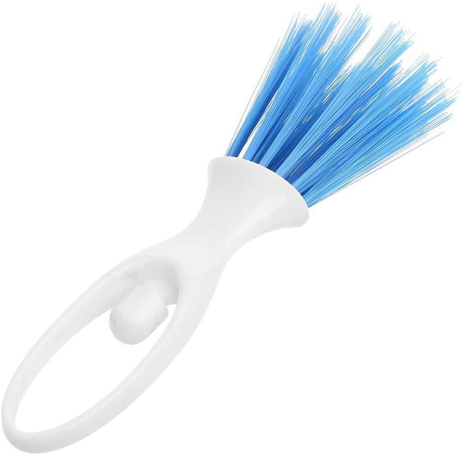 3 Pack Hamster Dustpan and Broom Set Mini Guinea Pig White Dancer Design Besom Chinchillas Sweeper Cavy Cage Clean Hedgehogs Scooper for Small Animal (Blue)